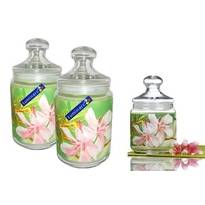 Набор банок (емкостей) для сыпучих продуктов Luminarc Freesia Club H9971