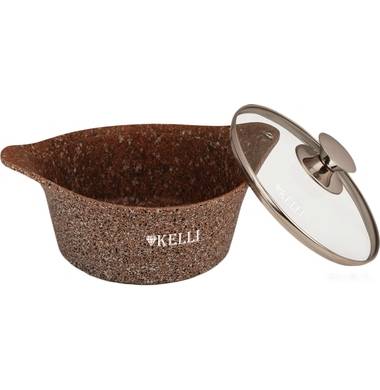 Кастрюля с антипригарным покрытием Kelli KL 4070-24 5.5л