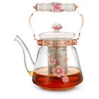 Чайник стеклянный Kelli KL 3057 0.8л