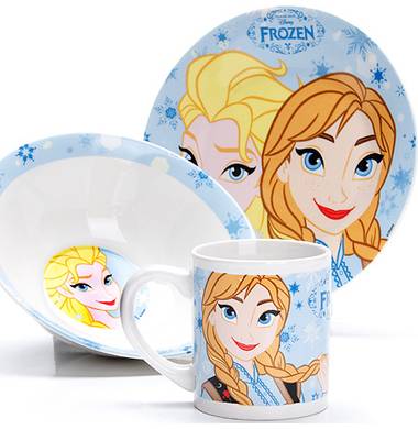 Набор посуды детской "Снежная королева" Loraine LR 27000