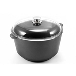 Кастрюля универсальная Виктория АЛА 1,0л со стеклянной крышкой "Мечта"