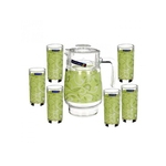Набор кувшин + стаканы Luminarc Plenitude Green D2329