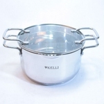 Кастрюля из нержавеющей стали Kelli KL-4268-22