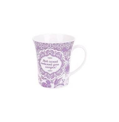 Кружка керамическая "Пожелания" L0490068 330мл