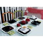 Cтоловый сервиз Authentic black/white 19пр E6195