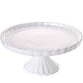Тортовница Loraine LR 28489 23 см с крышкой на ножке