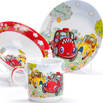 Набор посуды детской "Авто" Loraine LR 27334