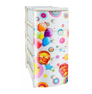 Комод №2 с рисунком "Ёжик" elf-300