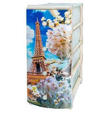 Комод №1 с рисунком "Эйфелева башня" elf-299