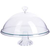 Тортовница Loraine LR 28673 31 см с крышкой на ножке