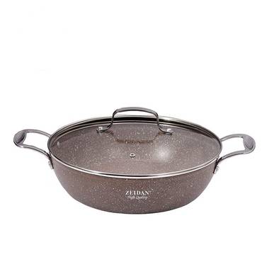 Жаровня со стеклянной крышкой Zeidan Z 50297 28 см