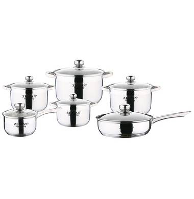 Набор кастрюль с ковшом Zeidan Z 51206