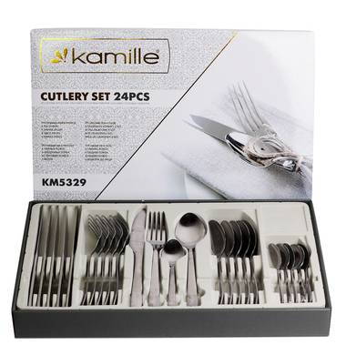 Набор столовых приборов Kamille 5329 24 пр