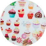 Тортовница вращающаяся "Пирожные" 5341105 32 см