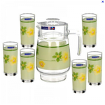 Набор кувшин + стаканы Luminarc Poeme Anis D2766