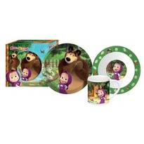 Набор посуды детской "Маша и Медведь. Ромашки"