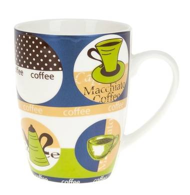 Кружка керамическая "Macchiato" 370мл 2820086