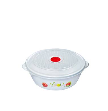 Контейнер для СВЧ с крышкой и клапаном elf-308 1л