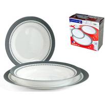 Столовый сервиз Luminarc Ombelline Gris L0743 18 пр