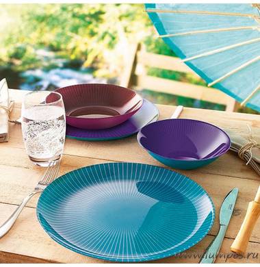 Столовый сервиз Luminarc Amori Brown J1621 19 пр