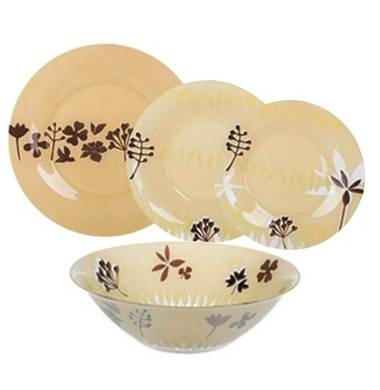 Столовый сервиз Luminarc Hevea Beige N4653 19 пр