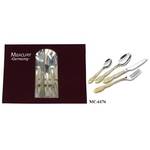 Набор столовых приборов Mercury "Бордовый бархат" MC-6176 24 пр