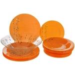 Столовый сервиз Luminarc Rhapsody Orange H8732 19 пр