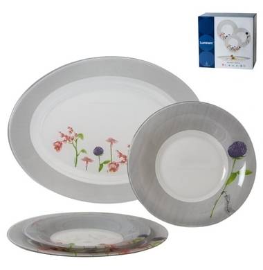 Столовый сервиз Luminarc Rozana Trefle N2170 19 пр