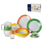 Столовый сервиз Luminarc Color Days Mix & Match N6415 45 пр