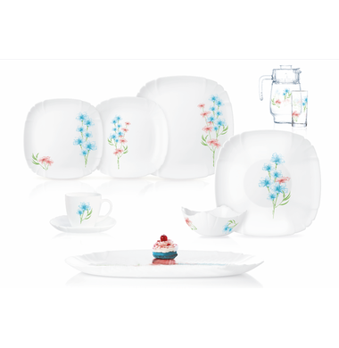 Столовый сервиз Luminarc Lotusia Prunella N7992 46 пр