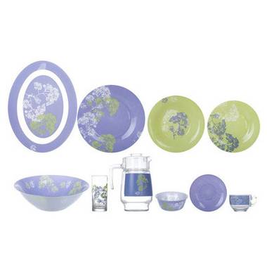 Столовый сервиз Luminarc Purple Mix & Match N4799 46 пр