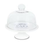 Тортовница Jewel ПКВ000051 23,5 см с крышкой на ножке