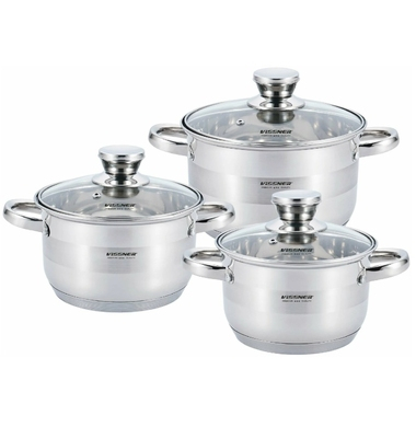 Набор кастрюль Vissner 50321