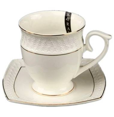 Чайная пара Korall Снежная королева CS554409-A