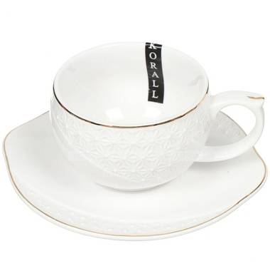 Чайная пара Korall Снежная королева CS508610-A