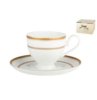 Чайная пара "Греческий узор" SX-0053