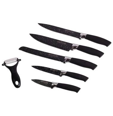 Набор ножей кухонных Kamille KM-5043-B