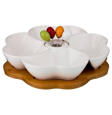 Менажница 4-х секционная Lefard 587-107