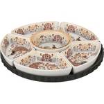 Менажница 6-ти секционная Lefard "Павлин" 69-2334