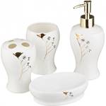 Набор для ванной комнаты "Колосок" 4 пр. Lefard 437-005