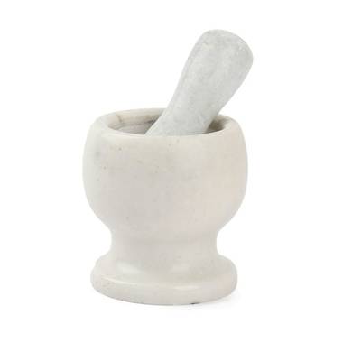 Ступка с пестиком "Белый мрамор" 70533