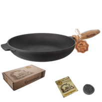 Сковорода чугунная лита Maysternya Т303 26 см