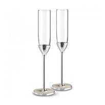 Набор бокалов для шампанского Wedgwood Vera Wang With Love Nouveau Pearl 2 шт