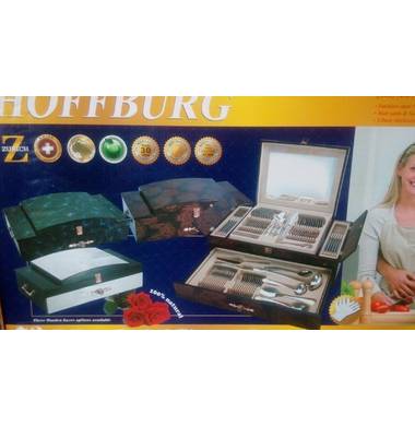 Набор столовых приборов Hoffburg HB-72892GS Luxor 72 пр