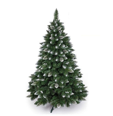 Ель новогодняя искусственная Снежная Королева с украшениями GrandSITI 120 см