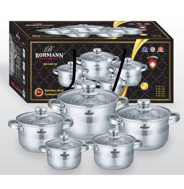 Набор кастрюль Bohmann BH-500-10