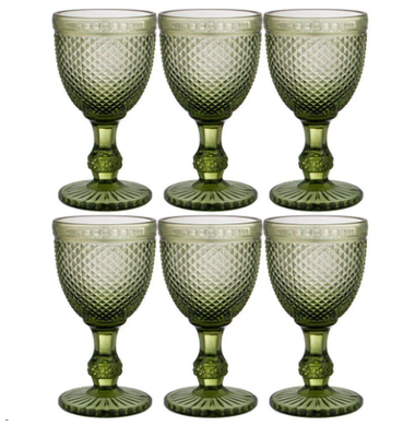 Набор бокалов для вина Lefard Muza Color Гранат 781-158 6 шт