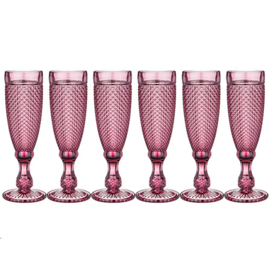 Набор бокалов для шампанского Lefard Muza Color 781-152 6 шт