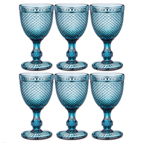 Набор бокалов для вина Lefard Muza Color Гранат 781-156 6 шт