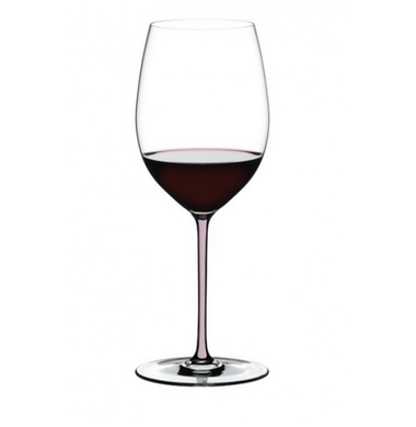 Бокал для вина Riedel Cabernet/Merlot Fatto a Mano розовый